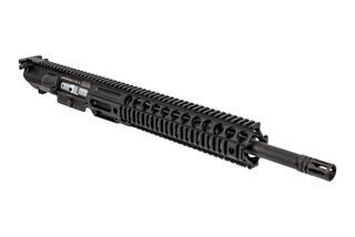 Lewis Machine and Tool CQBMWS complete 308 upper receiver features a monolithic quad rail handguard